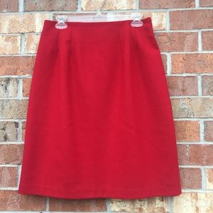 Vintage 100% Wool Skirt size 12 Made in the USA